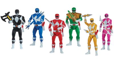 PLAYMATES TOYS MIGHTY MORPHIN POWER RANGERS AUTO MORPHIN FIGURES POP 2025 - Monster Hunter Shop